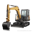 Mini excavator 6ton e nyane e apang exccavator ea fr60e2-h